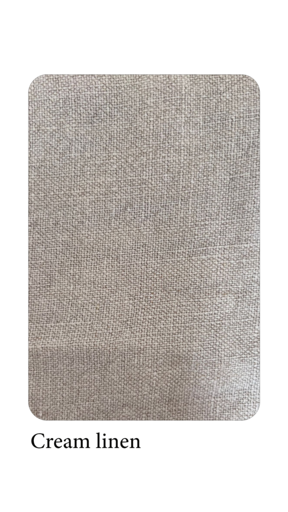 Cream linen